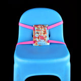 Octopus-textured grinder with pink straps mounted on a blue base