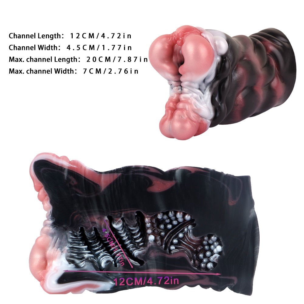 Size diagram: channel length 12 cm, channel width 4.5 cm; max 20 cm
