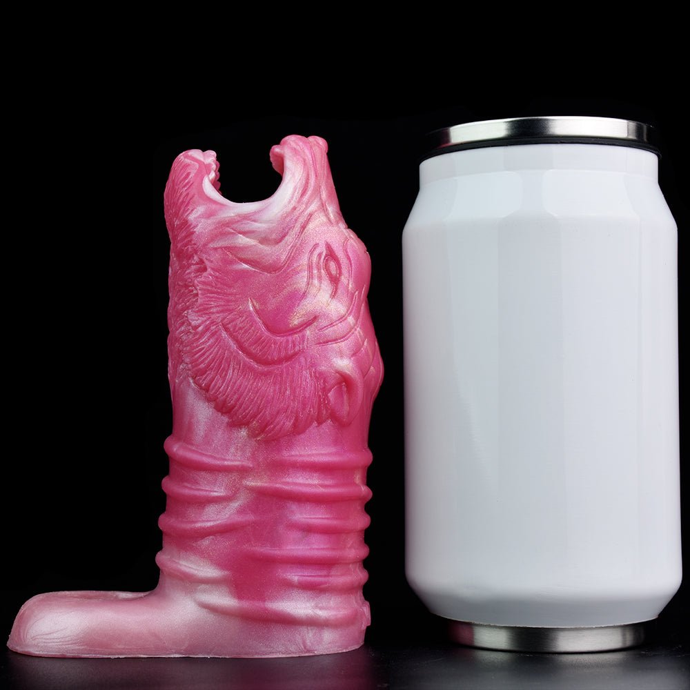 Gorg - Wolf Head Penis Sleeve, Hollow Cock Extender Gorg - Wolf Head Penis Sleeve, Hollow Cock Extender