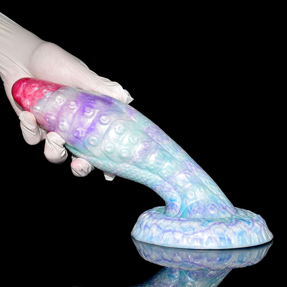 GALAD - Thick Dragon Scale Dildo, Octopus Tentacle Large Butt Plug - DirtyToyz