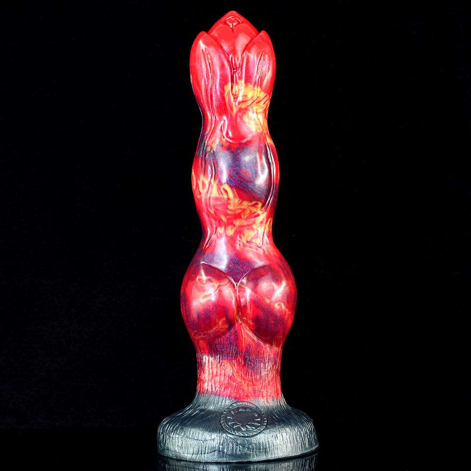 Dani - Huge Dog Dildo, Thick Knotted Canine - DirtyToyz