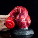 Aosoul - Huge Werewolf Dildo, Ribbed Wolf Dong - DirtyToyz