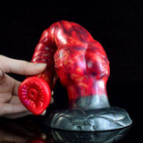 Aoudo - Fantasy Wolf Dildo with Ribbed Curve - DirtyToyz