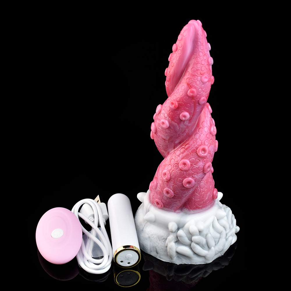 Jaxonius- Vibrating Octopus Tentacle Dildo, Fantasy Experience Jaxonius- Vibrating Octopus Tentacle Dildo, Fantasy Experience