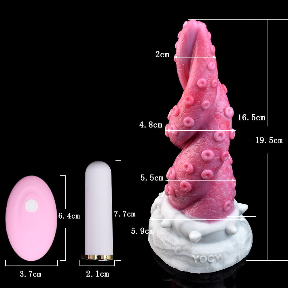 Jaxonius- Vibrating Octopus Tentacle Dildo, Fantasy Experience