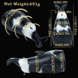 Killer Whale fleshlight size chart with net weight and length/width measurements