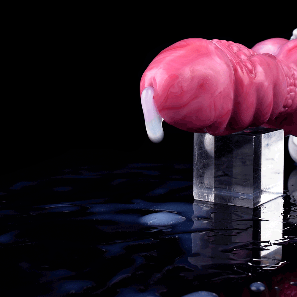 Knotted Fantasy Squirting Dildo - Ultimate Ejaculating Pleasure Knotted Fantasy Squirting Dildo - Ultimate Ejaculating Pleasure