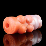 Lyka the Alpha Canine Fleshlight—rounded body with side opening and textured rings