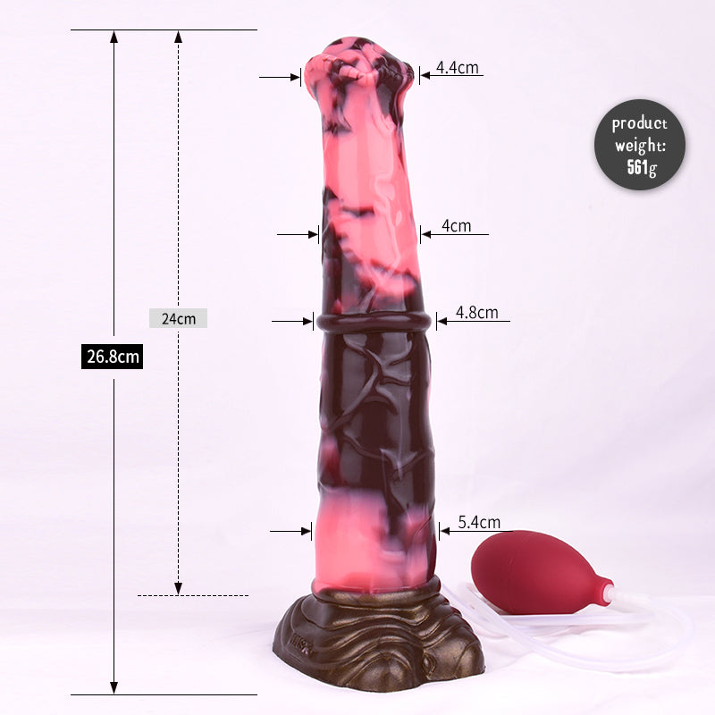 Cedric, Realistic Squirting Stallion Dildo - DirtyToyz