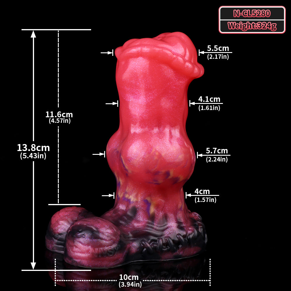 Colston Horse Butt Plug – Ribbed Stallion Fantasy Toy - DirtyToyz
