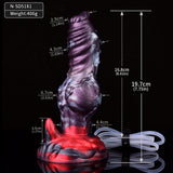 Augus – Best Squirting Dildo with Huge Knot Fantasy Power - DirtyToyz