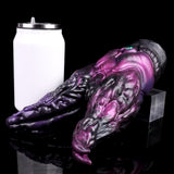 Octopus tentacle masturbator, purple-black tentacles and ribbed grip
