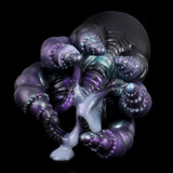 Octopus Hydra fantasy stroker with clustered tentacles and iridescent blue-purple body