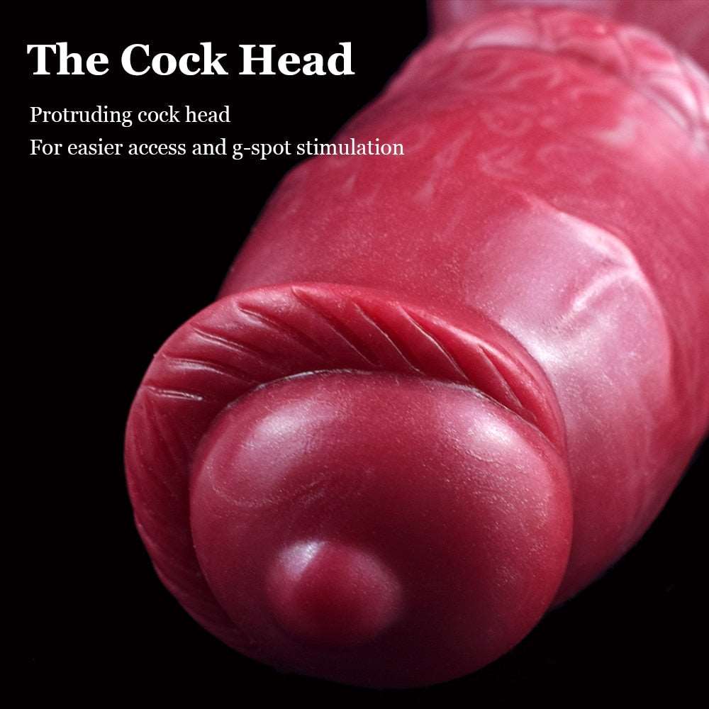 Eskimo - Thick Lifelike Canine Butt Plug with Huge Knot - DirtyToyz
