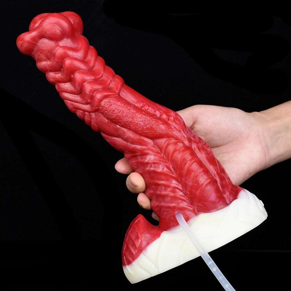 🐴 9.29-Inch Arthur - Ejaculating Horse Dildo, Thick Stallion Adult Toy - DirtyToyz