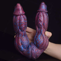 Thumbnail for EUDORA - Monster Double Ended Dildo with Huge Knot - DirtyToyz