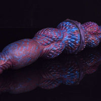Thumbnail for CALANTHA - Thick Double Ender Dong, Huge Knotted Dildo - DirtyToyz