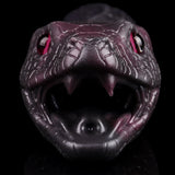 Serpentress Fleshlight front opening with red eyes and scaly ridged mouth
