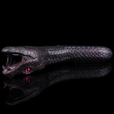 Serpentress creature masturbator with snake-skin texture and small red opening details