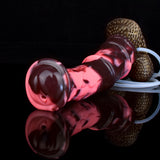 Realistic horse cock sex toy with clear suction tubes