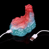 Ticus vibrating grinder toy with white attachment and USB cable