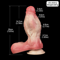 Thumbnail for Cesar’s Dick – Huge Knot Realistic Dildo with Balls