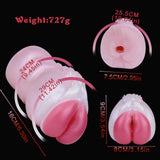 DirtyToyz Velvet Hoof: Maße ca. 8×6×7,5 cm, rosafarbenes Innenprofil