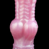Waymar werewolf sheath bodysuit in pink glitter fabric