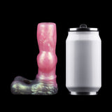 Pink wolf skull sleeve, upright display