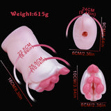 Size/weight graphic: 24cm length, 6cm height, 9cm width, 615g weight