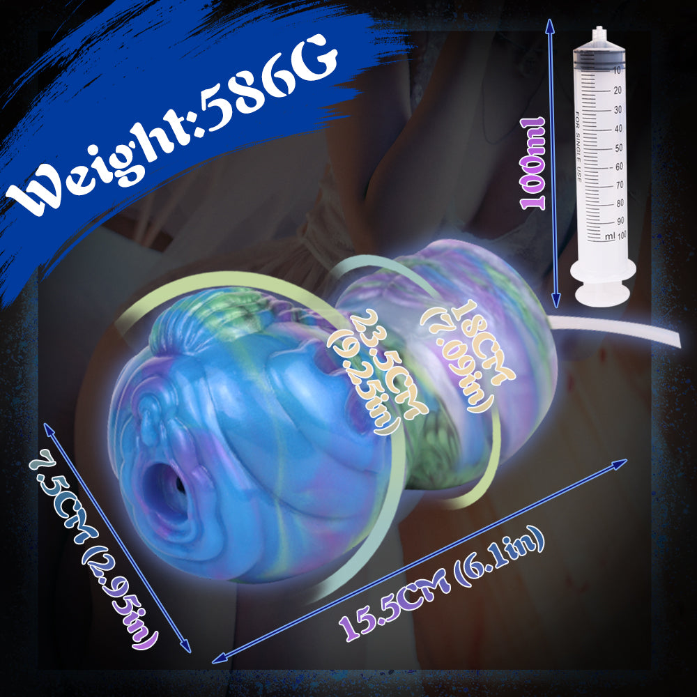 Mythara the Jellyfish - Squirting Fantasy Stroker for Men, Pocket Cup Masturbator - DirtyToyz