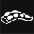 DirtyToyz fantasy sex toys store logo featuring a playful creature-inspired tentacle white brand mark on a black background