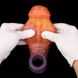 Pyroth – Fantasy Knot Cock Ring with Ball Ring