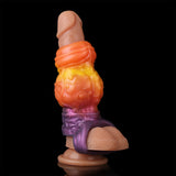 Pyroth – Fantasy Knot Cock Ring with Ball Ring