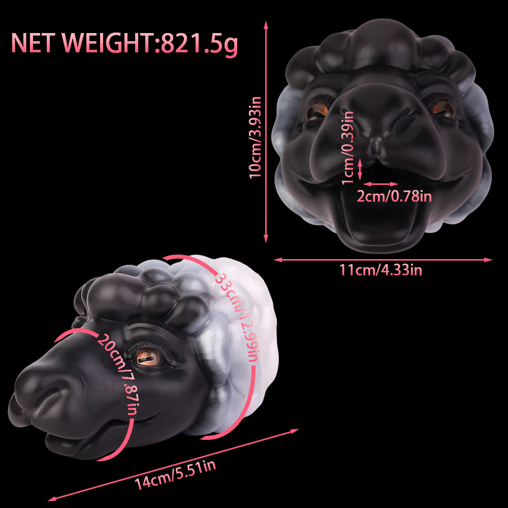 G6624 dark gray flower-shaped makeup sponge with petal texture