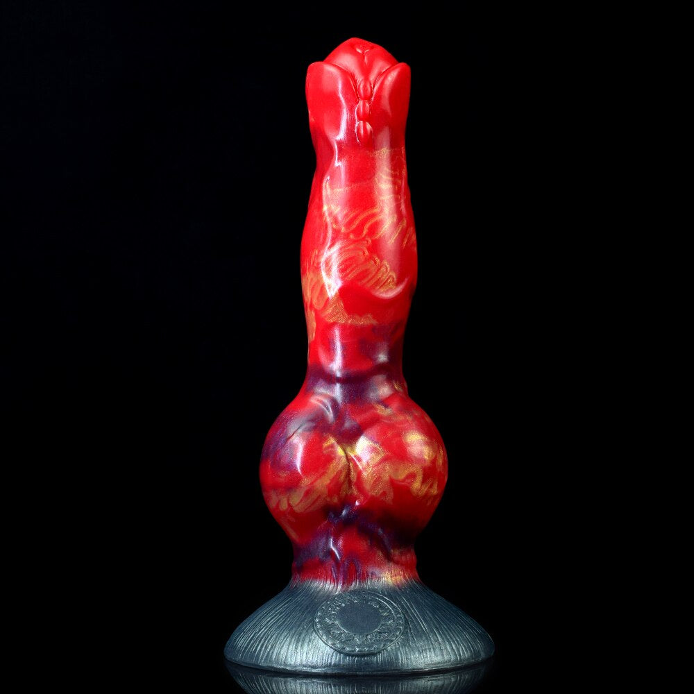 Erebus - Realistic Canine Dog Dildo with Knot - DirtyToyz