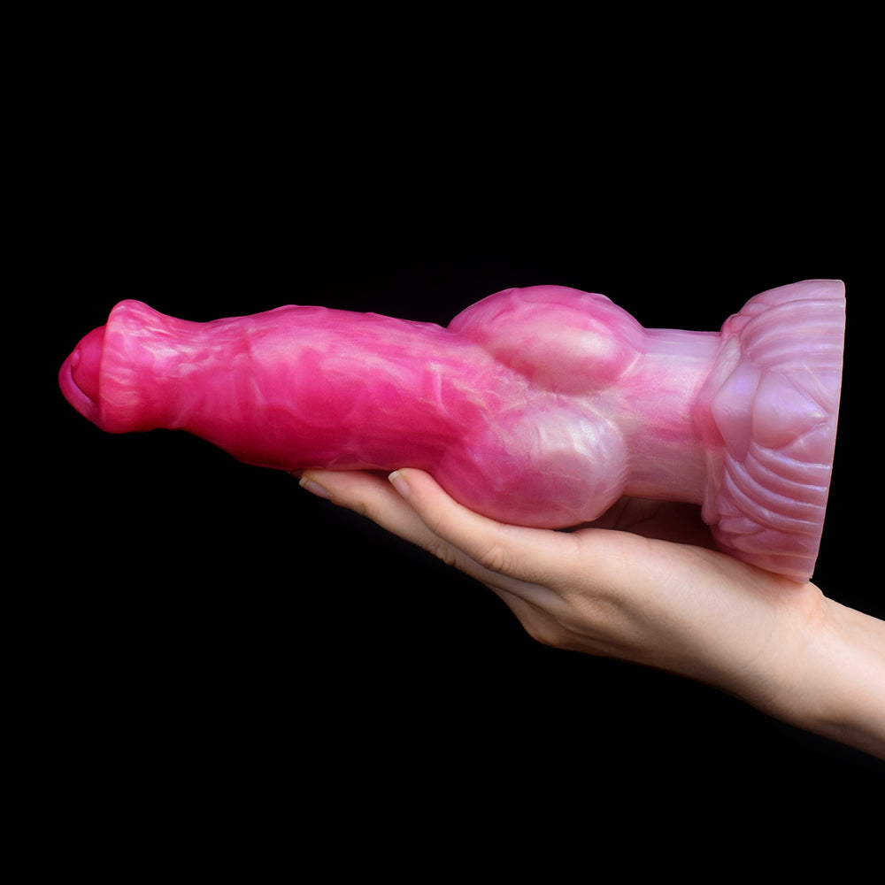 ELVAN - Knotted Canine, Thick Dog Dildo - DirtyToyz