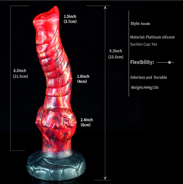 Size diagram: 23.5 cm length, 8.5 cm height, 4 cm width, 6 cm base diameter