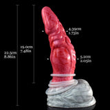 Gaius Dildo rosafarben, Maße am Produkt: Länge 22,5 cm und Breite 4,39 cm