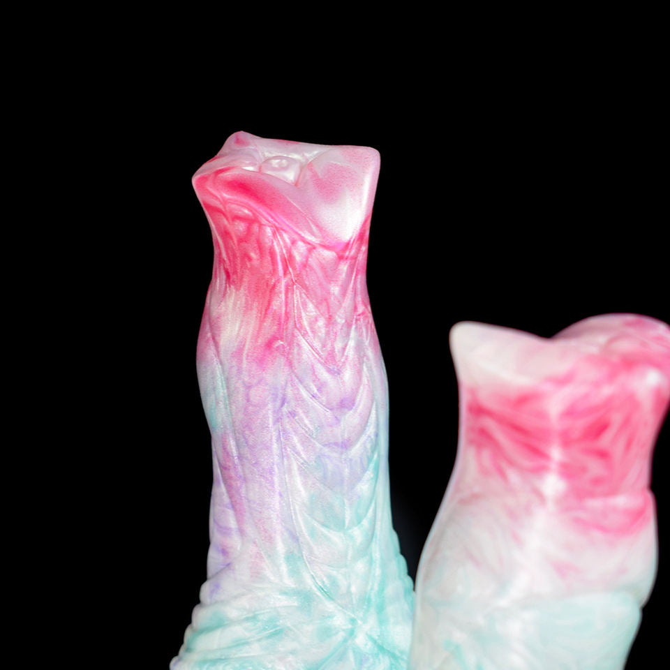 Lumithorn - Two-Hole Minotaur Butt Plug, Double Horse Dildo - DirtyToyz