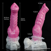 Thumbnail for FENRIR - The Giant Squirting Wolf, Ejaculating Werewolf Dildo with Suction Cup - DirtyToyz
