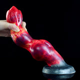 Dani - Huge Dog Dildo, Thick Knotted Canine - DirtyToyz