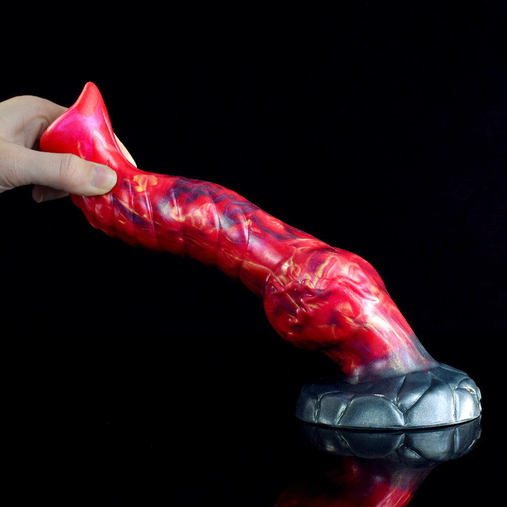 Aoudo - Fantasy Wolf Dildo with Ribbed Curve - DirtyToyz