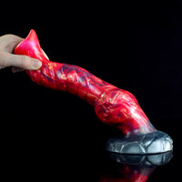Thumbnail for AOUDO - Knotted Wolf Dildo with Dragon Scales - DirtyToyz