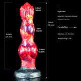 Dani - Huge Dog Dildo, Thick Knotted Canine - DirtyToyz
