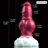 Eskimo - Thick Lifelike Canine Butt Plug with Huge Knot - DirtyToyz