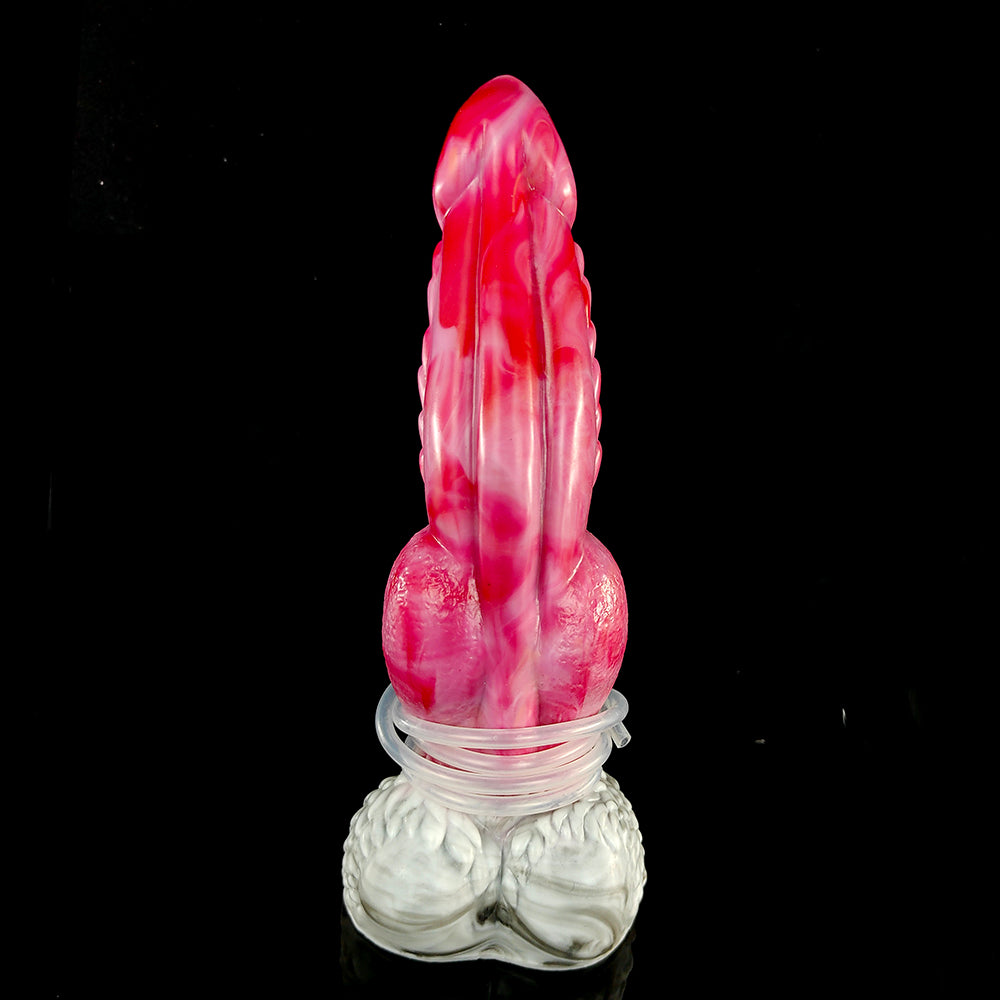 ZILLA - Knotted Dragon Dildo, Ejaculating Toy - DirtyToyz