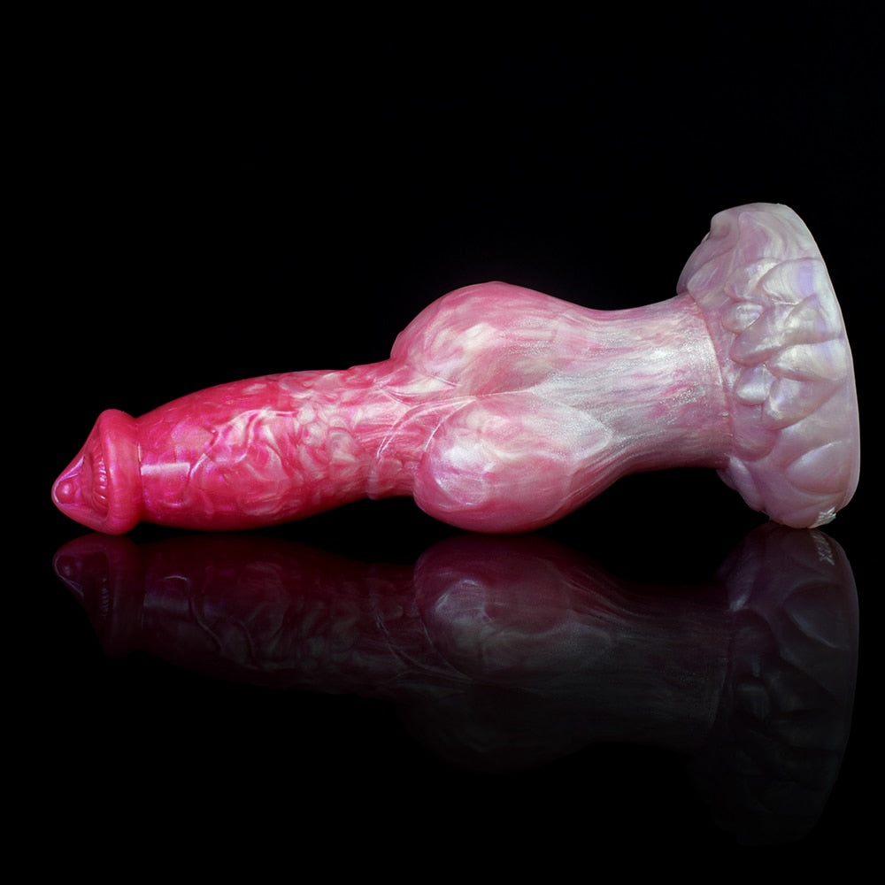 Faelor - Fantasy Canine Dog Dildo with Huge Knot - DirtyToyz
