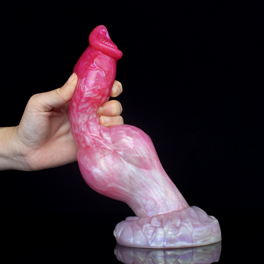 Faelor - Fantasy Canine Dog Dildo with Huge Knot - DirtyToyz