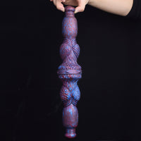 Thumbnail for CALANTHA - Thick Double Ender Dong, Huge Knotted Dildo - DirtyToyz